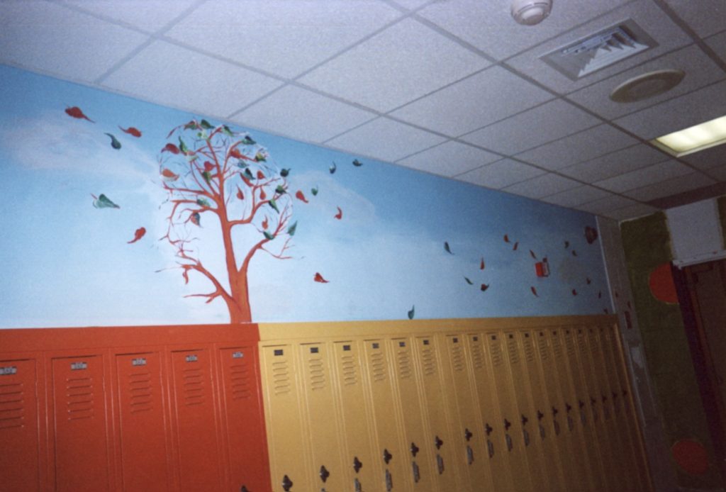 Roxbury Middle School, Hallway Murals